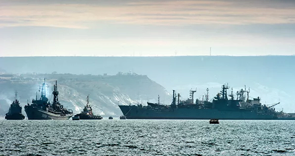 Корабли ЧФ вышли на учения в Черное море