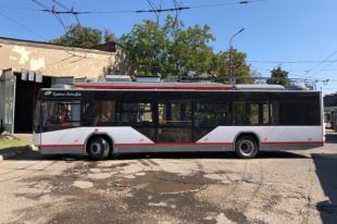 На улицах Краснодара протестировали первый электробус