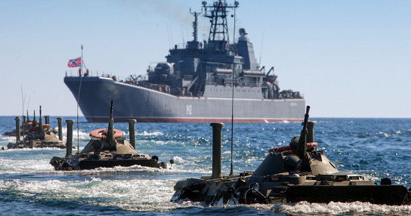 Россия отрепетирует оборону Крыма при помощи военного флота