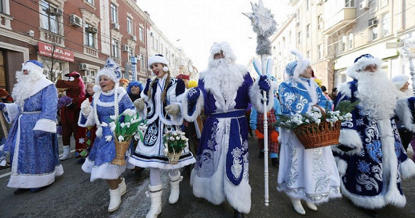Шествие Дедов Морозов состоится в Краснодаре 21 декабря