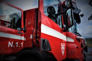 Пять грузовиков сгорели на стоянке под Новороссийском