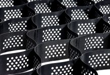 Полимерная георешетка: плоская и объемная