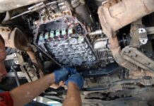 Этапы замены автоматической коробки передач