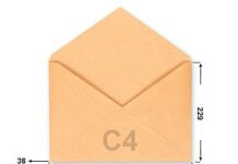 Разновидности почтовых конвертов