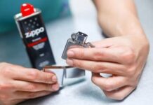 Как правильно заправлять зажигалку Zippo?
