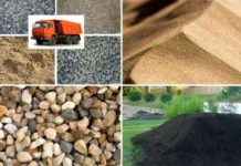 Применение нерудных строительных материалов