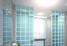 Перегородка для ванной: особенности оформления