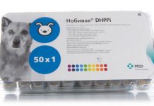 Нобивак DHPPI : сухая вакцина для собак