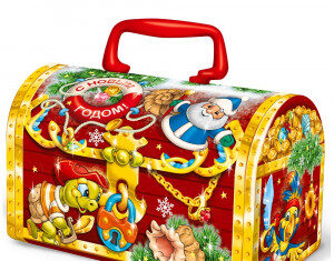 Современные сладкие подарки на Новый год