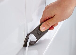 Как удалить силиконовый герметик с разных поверхностей?