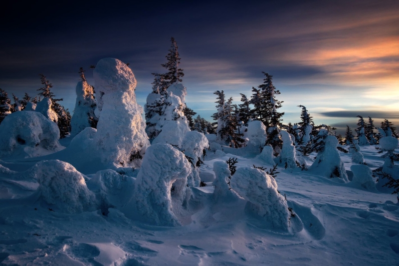 Иней, снег и рассветы: Челябинская область встречает зиму
