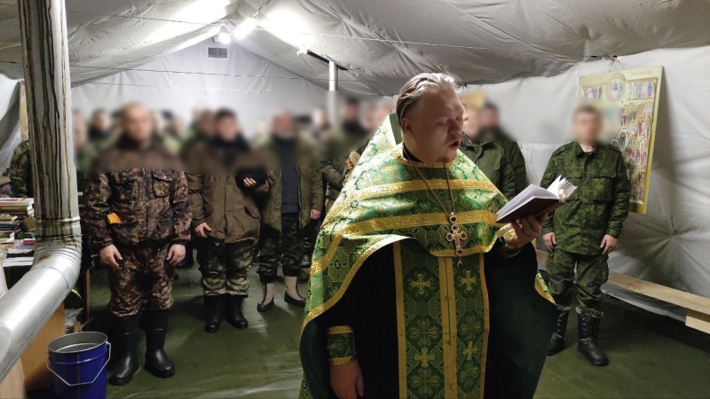 Армейские священники рассказали о вере в окопах