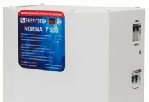 Обзор стабилизаторов напряжения Энерготех серии NORMA
