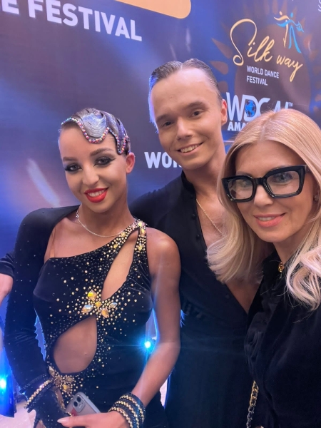 Танцевальная пара из Челябинска стала призером чемпионата мира