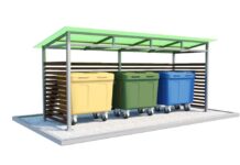 Обустроенные площадки для мусорных контейнеров: важный фактор комфортной жизни в многоквартирных дома