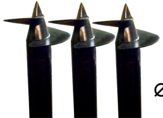 Применение винтовых свай 89мм