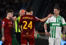 «Рома» проиграла на своем поле «Сассуоло» в матче Серии А