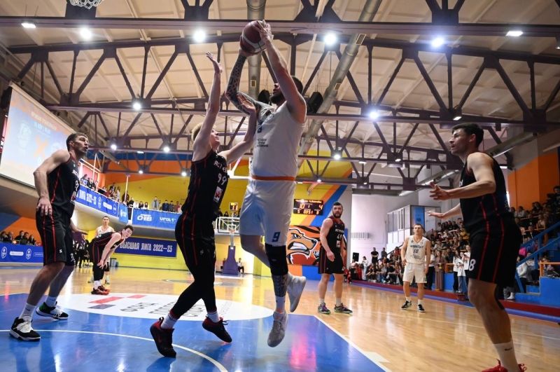 Баскетбольный клуб «Челбаскет» вышел в «Финал четырех» Высшей лиги чемпионата России