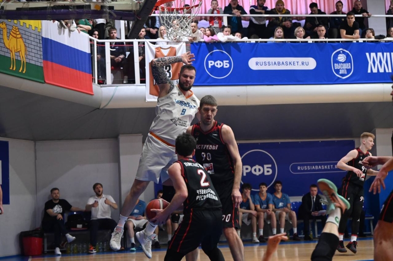 Баскетбольный клуб «Челбаскет» вышел в «Финал четырех» Высшей лиги чемпионата России