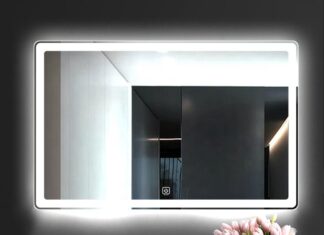 Зеркало с подсветкой в ванную комнату: рекомендации по выбору