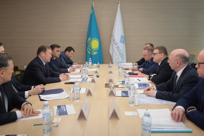 Алексей Текслер предложил казахстанцам использовать преимущества ТЛК «Южноуральский»