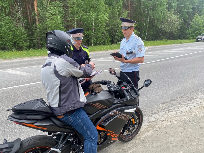 В Челябинской области полиция после рейда отправила на штрафстоянки 113 мотоциклов