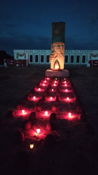 В Крыму установили памятник красноармейцам из Челябинска, погибшим в Великую Отечественную