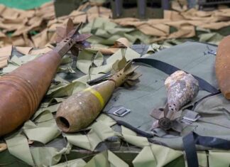 Действия при обнаружении взрывоопасных предметов