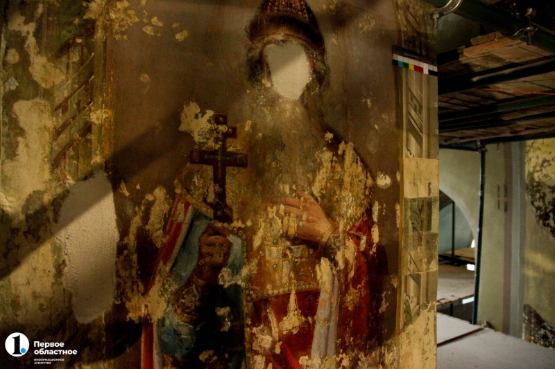 В Уйском соборе Троицка реставраторы нашли росписи возрастом более 200 лет