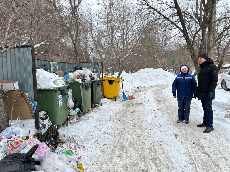 Челябинский вице-мэр выехал в рейд по мусоркам