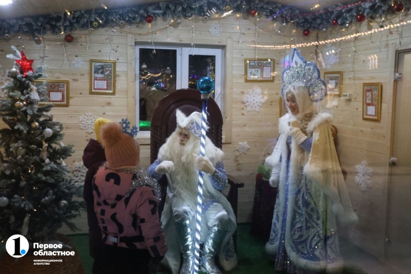 В Челябинске Дом Деда Мороза от телеканала ОТВ посетили более 40 тысяч гостей