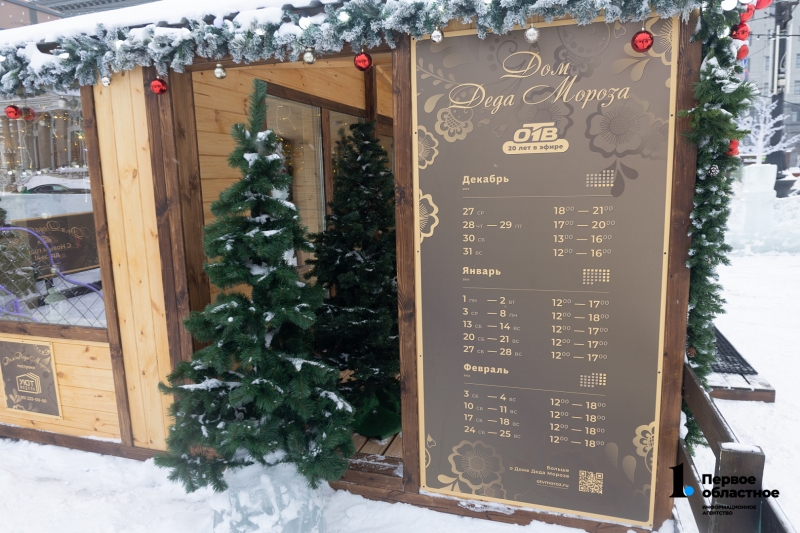В Челябинске Дом Деда Мороза от телеканала ОТВ посетили более 40 тысяч гостей