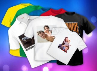 Выбор изображения для печати на футболках