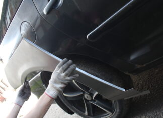 Как заменить задние колесные арки VolkswagenSharan?