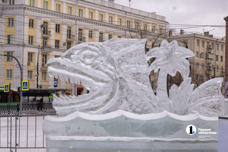 Ледовый городок в Челябинске: как создается волшебство